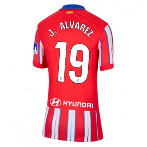 Atletico Madrid Julian Alvarez #19 Hjemmebanetrøje Dame 2024-25 Kort ærmer